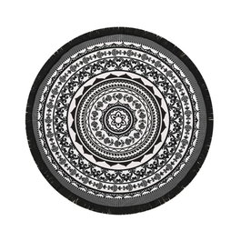 Mijölnir Siyah Mandala Toalla de Playa Multicolor